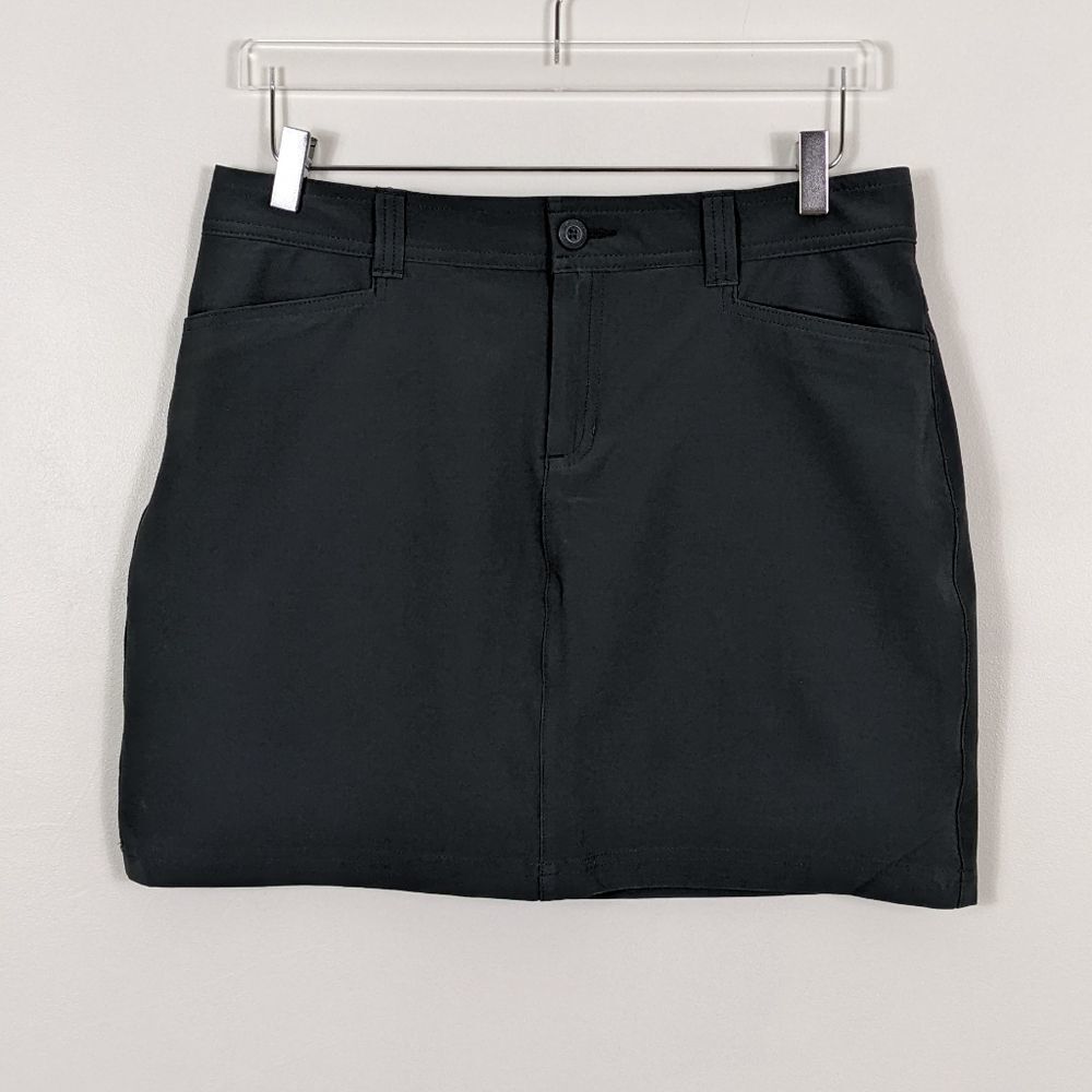 Eddie Bauer Athletic Skort Women's 8 Charcoal Gray